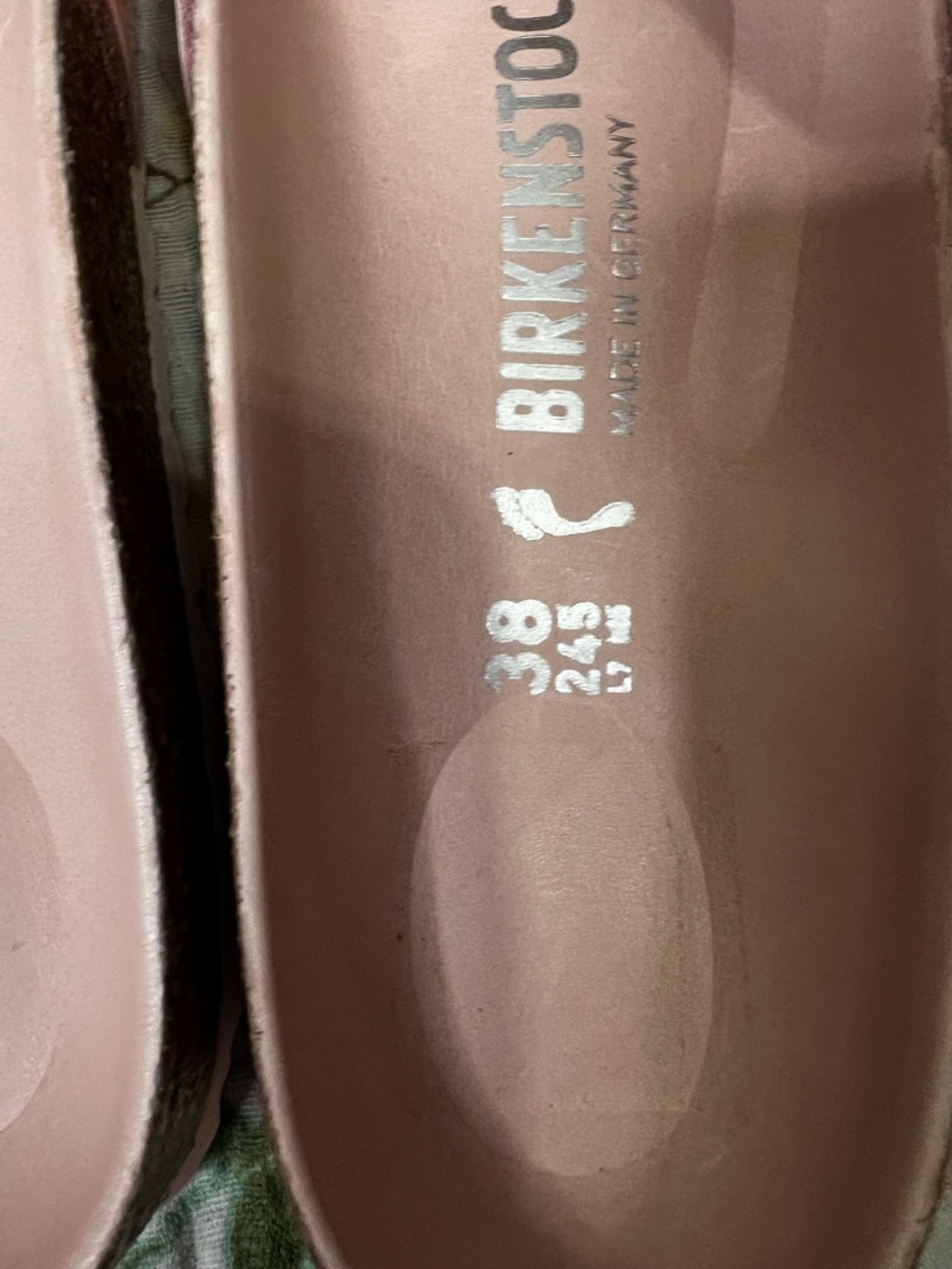 Birkenstock Pale Pink Madrid Slip On Big Buckle Sandals Womens EU 38 US 7/7.5 - Picture 2 of 4